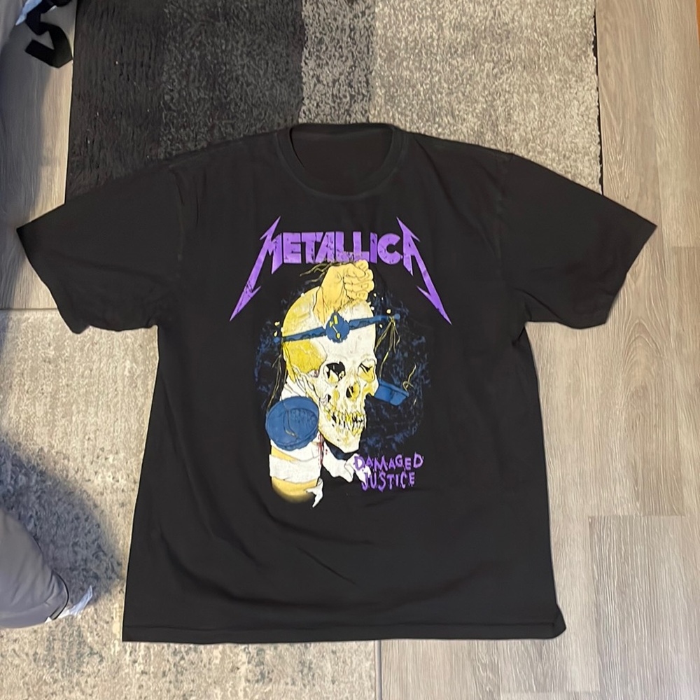 Metallica Damaged Justice Tshirt size XXL